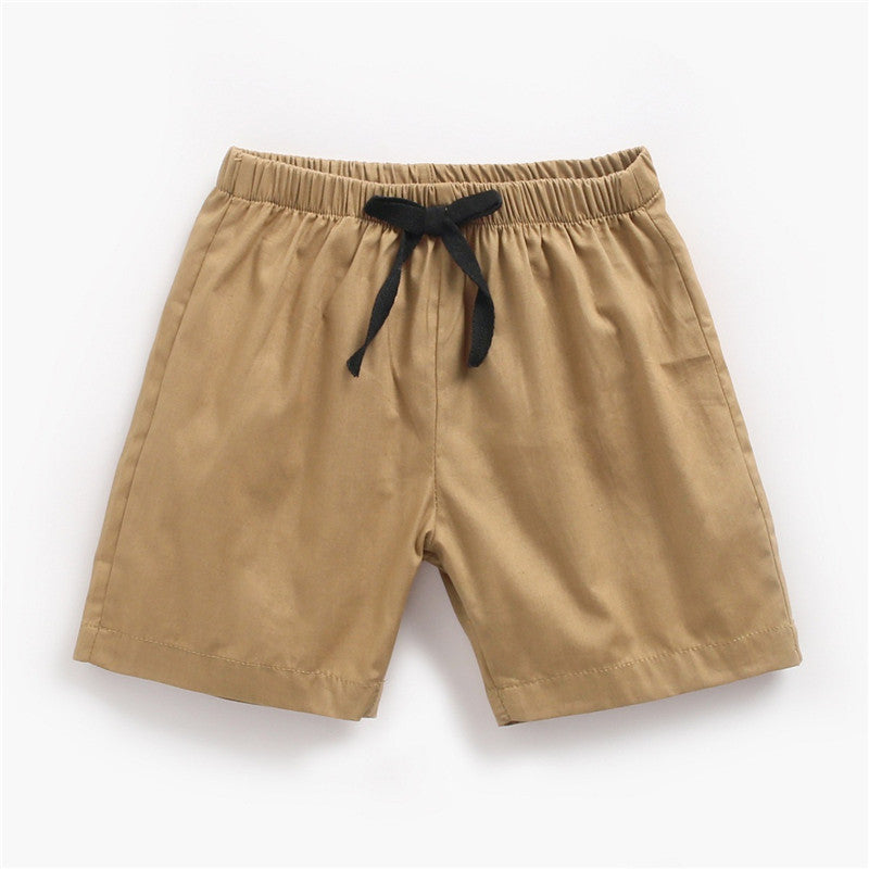 Cartoon Short-sleeved T-shirt Shorts Korean Children's Clothing